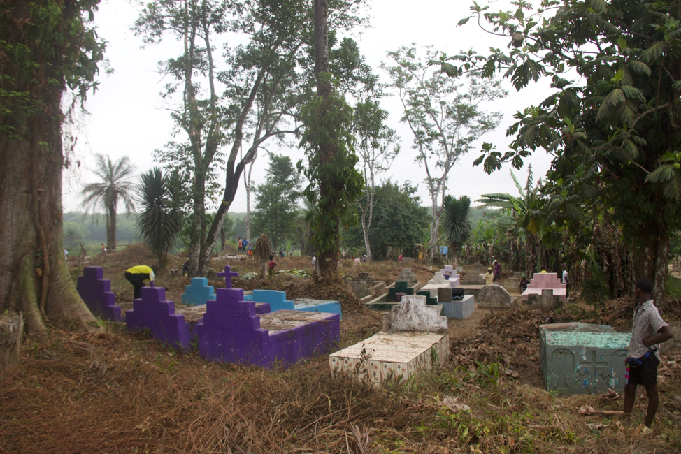 Graveyard in Weala